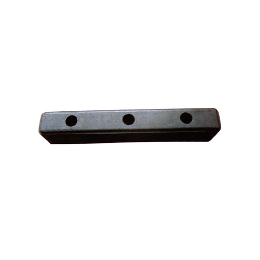 RBS02 Molded Rubber Bumper, 16-1/3 × 2-1/20 × 2-1/6 Inch, For Truck and Trailer Protection, Durable Dock Bumper for Equipment and Delivery Bays