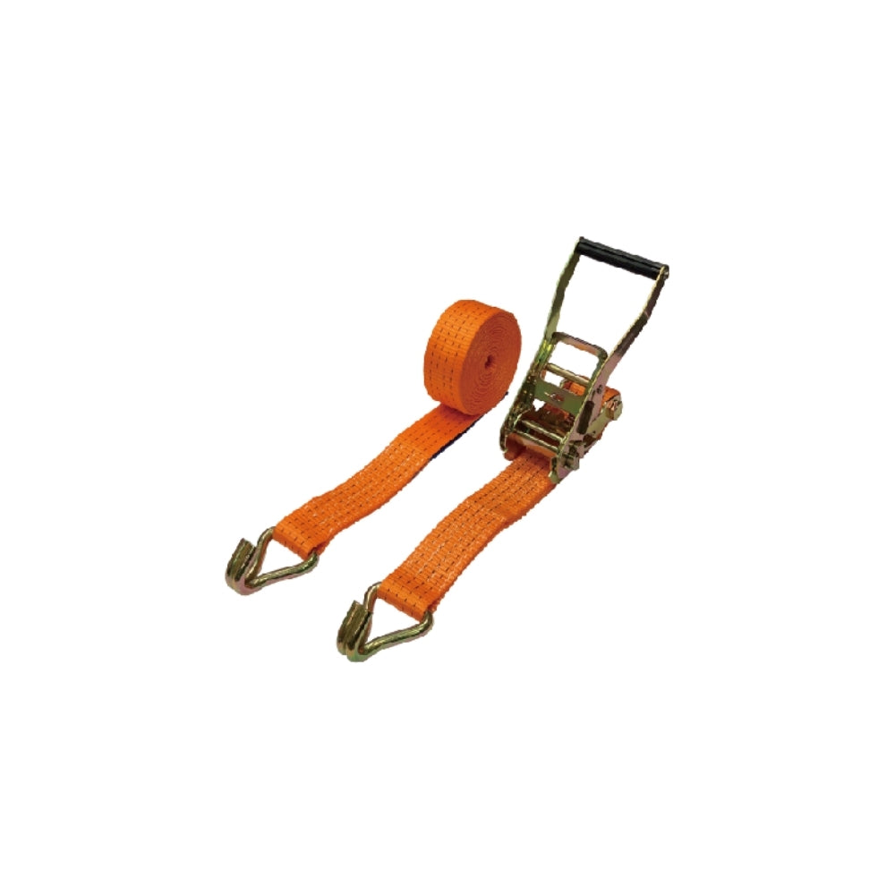 RT01-59W5 Ratchet Straps - 2 Inch Heavy Ratchet Duty Tie-Down Straps, Cargo Straps Ratcheting with Double J-Hook, 11,000 LB Break Strength for Moving Cargo,Trucks,Trailer,Motorcycle,Kayaks,Car Roof (Blue)