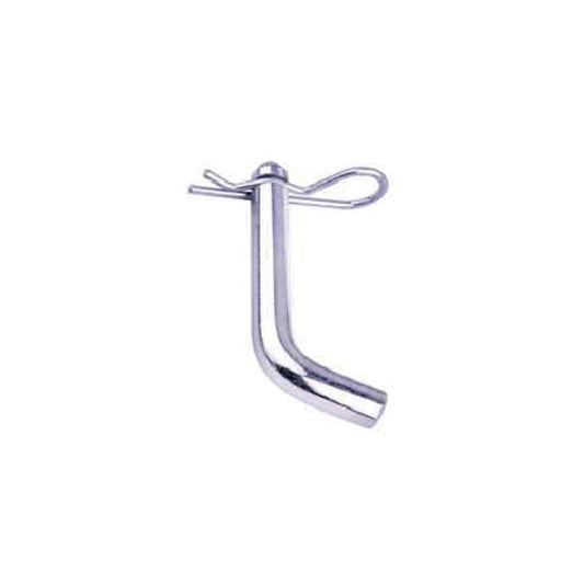 HP38 Trailer Hitch Pin & Clip, 5/8" Diameter Towing Trailer Hitch Pin Clip with Grooved Head, Heavy Duty Steel R Clips Coupler Pins Fit 2 or 2-1/2-Inch Receiver, Car Accessories