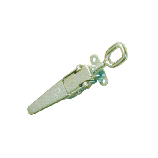A10804 Heavy - Duty Zinc - Plated Trailer Sideboard Latch, Silver, for Secure Cargo Fixing in Trailers and Trucks