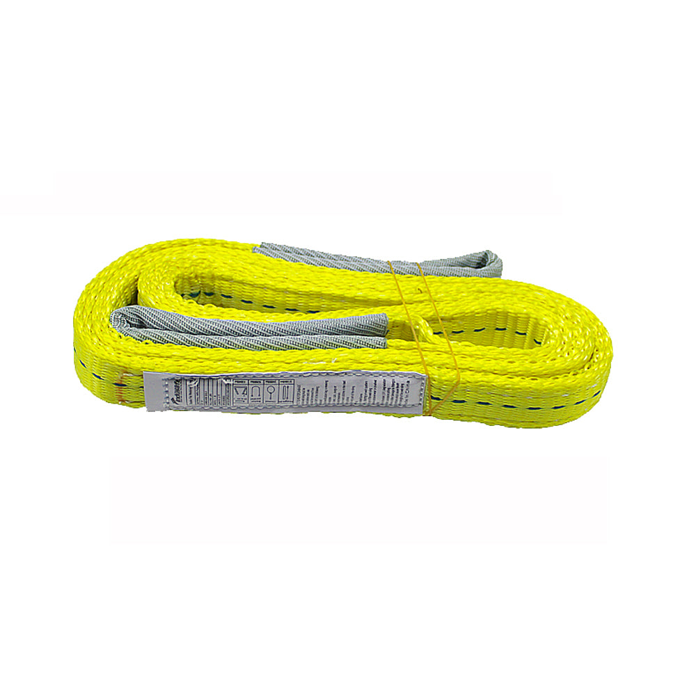 Lift Sling Straps,  1'' X 3/6/9FT Heavy Duty Flat Eye Lift Sling 3,100 lbs Capacity Lifting Straps Nylon Tree Saver Recovery Strap Web Sling Winch Strap