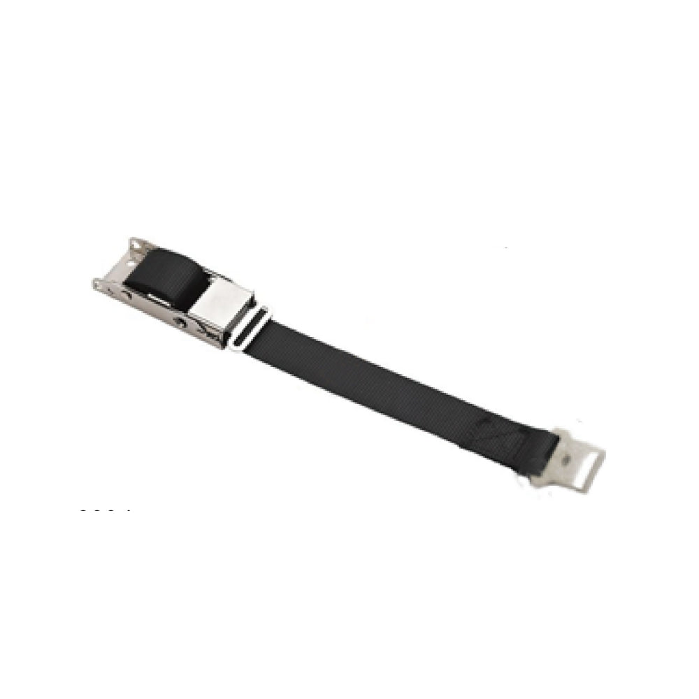 Zinc Plated 0.85m Flat Hook Tension Strap Assembly by Pan Glory