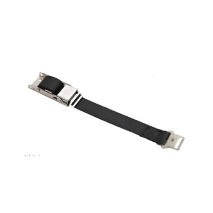 Zinc Plated 0.85m Flat Hook Tension Strap Assembly by Pan Glory