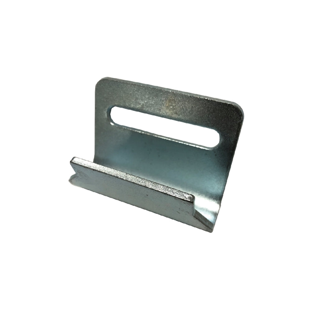 MH51X-42 Stainless Steel Flat Hook for Side Curtain Tensioner, Truck Cargo Hardware, 2.56 Inch x 1.97 Inch, 882 Lbs Load