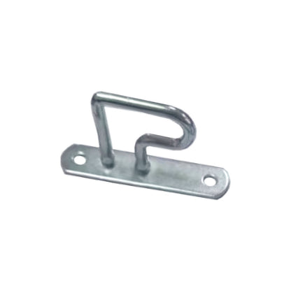 Anneau d'arrimage en acier zingué A11125 de 7,1 cm (2,8 po) avec crochet à œillet pour corde | Accessoires de fixation pour bâches et rideaux latéraux de camions