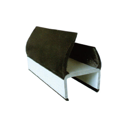 Joints d'étanchéité en PVC SS02 pour portes de véhicules et de conteneurs (largeurs de 20 à 50 mm, noir et blanc)