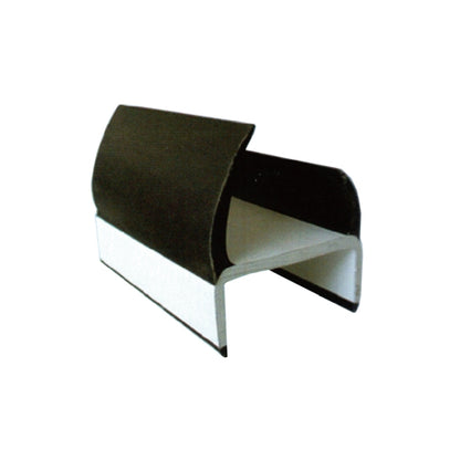 Joints d'étanchéité en PVC SS02 pour portes de véhicules et de conteneurs (largeurs de 20 à 50 mm, noir et blanc)