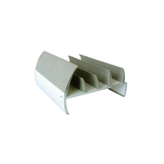 SS05 Door Seal Strip, Gray Rubber - PVC Material, for Container & Truck Body Sealing