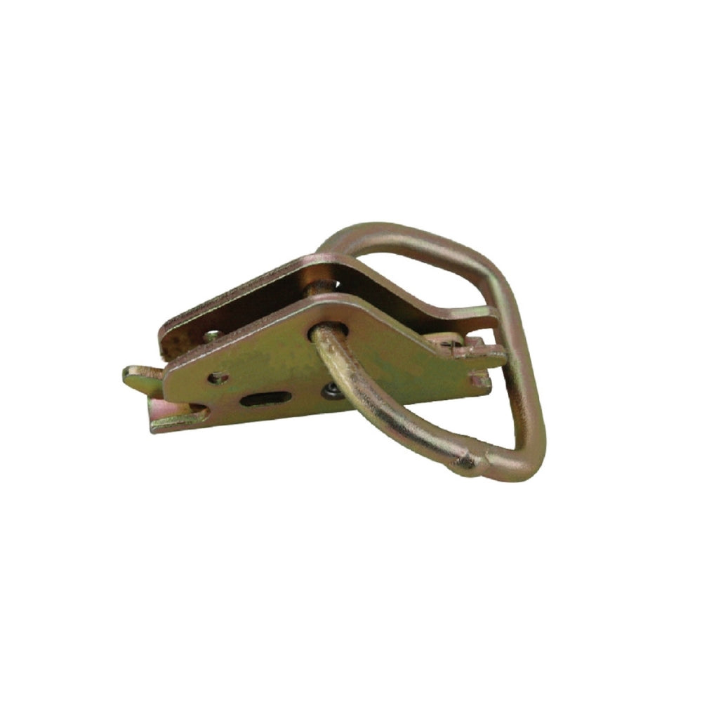 A10217D D Ring Tie-Down Anchors for E-Track Tie-Down System Secure Cargo in Enclosed Flatbed Trailers Fixed Anchor Track Fixing Ring