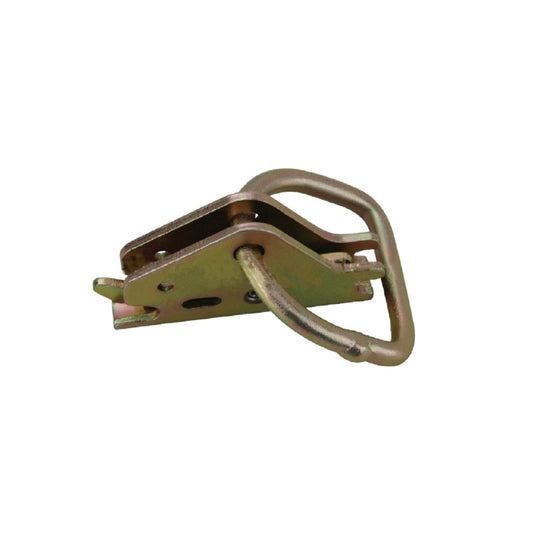 A10217D D Ring Tie-Down Anchors for E-Track Tie-Down System Secure Cargo in Enclosed Flatbed Trailers Fixed Anchor Track Fixing Ring