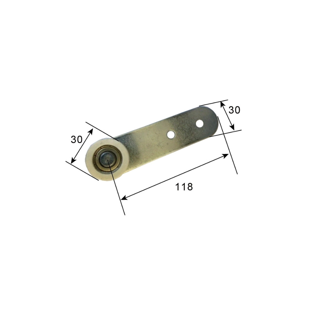 A20910 Curtain Side Trailer Roller Replacement Durable Pulley Block for Secure Support for Tarpaulins and Rain Cloths Easy Installation Reliable Trailer Parts