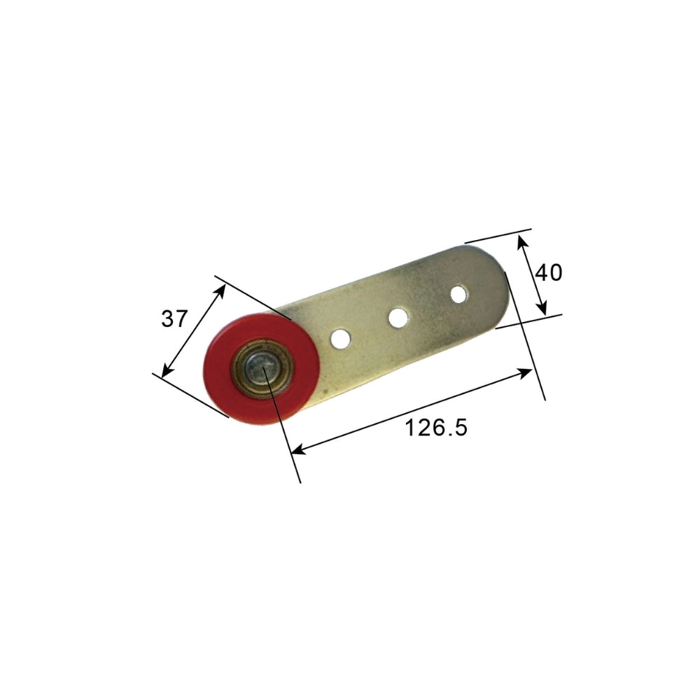 A20910 Curtain Side Trailer Roller Replacement Durable Pulley Block for Secure Support for Tarpaulins and Rain Cloths Easy Installation Reliable Trailer Parts