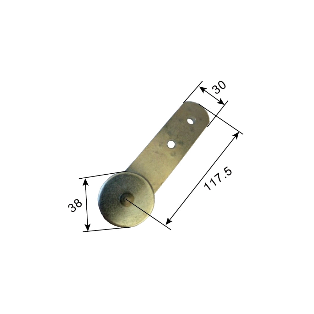 A20910 Curtain Side Trailer Roller Replacement Durable Pulley Block for Secure Support for Tarpaulins and Rain Cloths Easy Installation Reliable Trailer Parts