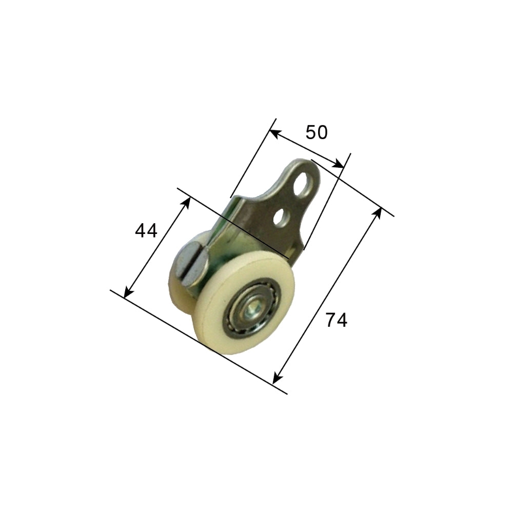 A20905 Car Side Curtain Accessories Soft Canopy Rollers Canvas Pulley Hanging Wheel Car Window Curtain Track Trailer Window Covering