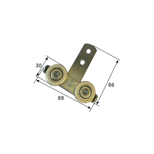 Reinforced Bracket Curtain Side Roller