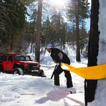 3" Recovery Towing Strap with Reinforced Loops & Protective Sleeves