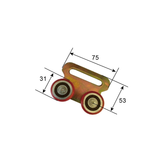 Medium Bracket Curtain Side Roller