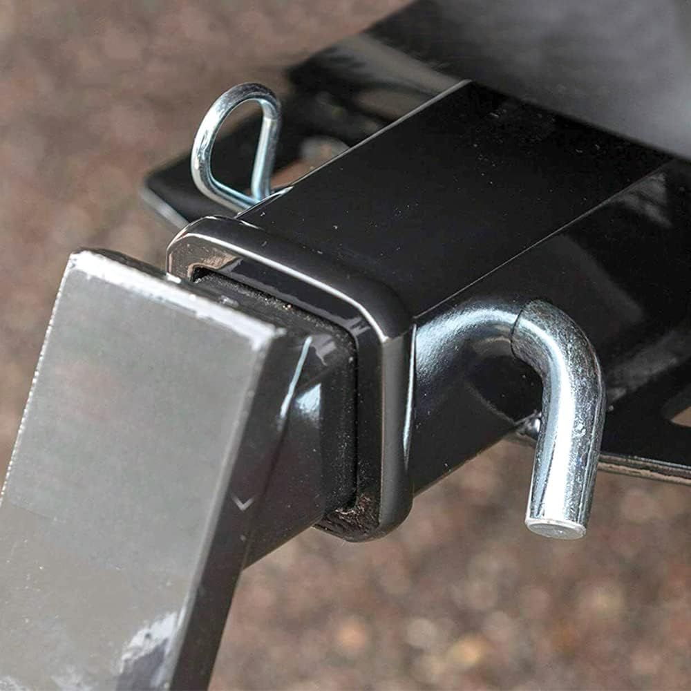 HP58 Trailer Hitch Pin and Clip, 5/8 Inch Pin Diameter, Sliver, Fits 2 Inch Receiver