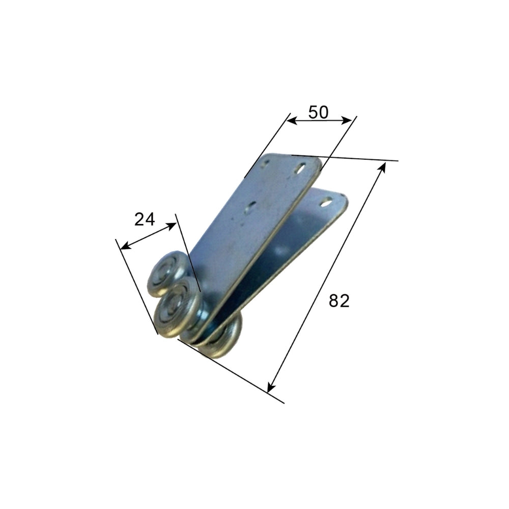 A20915T Curtain Side Trailer Roller Replacement Durable Multi - Wheel Pulley Block for Secure Tarpaulin & Rain Cloth Support, Easy - Install Reliable Trailer Part