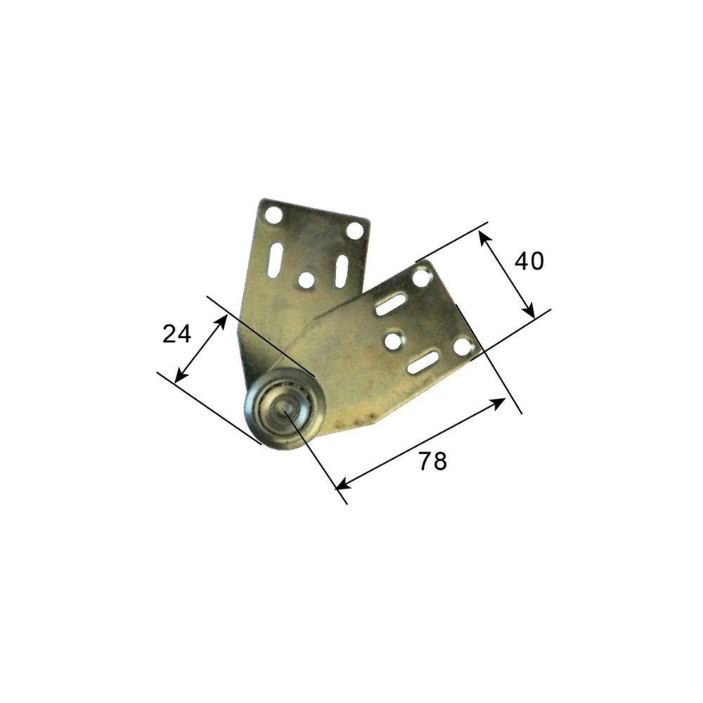 A20915T Curtain Side Trailer Roller Replacement Durable Multi - Wheel Pulley Block for Secure Tarpaulin & Rain Cloth Support, Easy - Install Reliable Trailer Part