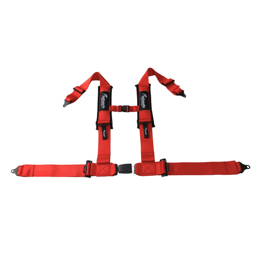 4 Point Harness with 3 Inch Padding with Quick Auto Buckle, 3" Harness Straps for Cars, Trucks, UTV and Off Road Vehicles