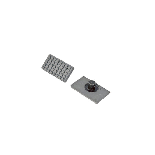 VR03-24 Plastic Cargo Bar Feet - 2" x 4" Pads