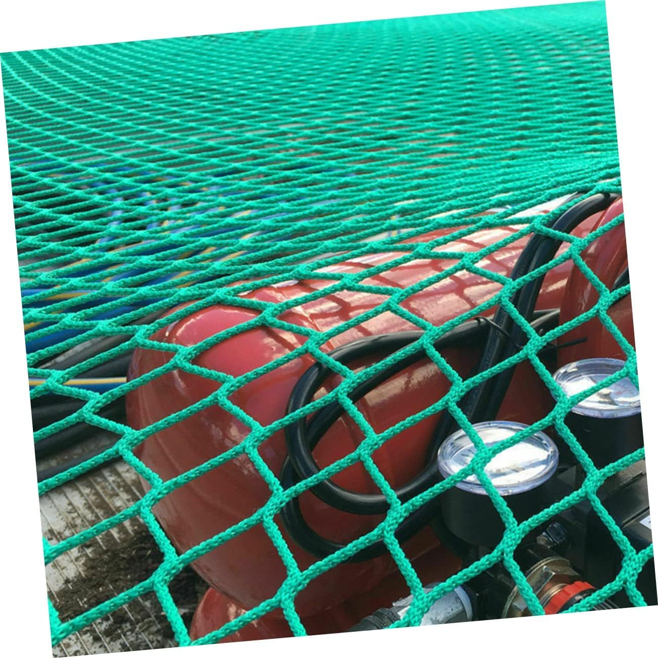 CN201-23 Heavy-Duty Truck Bed Cargo Net 15 Hooks and Elastic Bungee Suitable for Pickup Trucks and Trailers Sturdy Nylon Trailer Net for Secure Cargo Transport