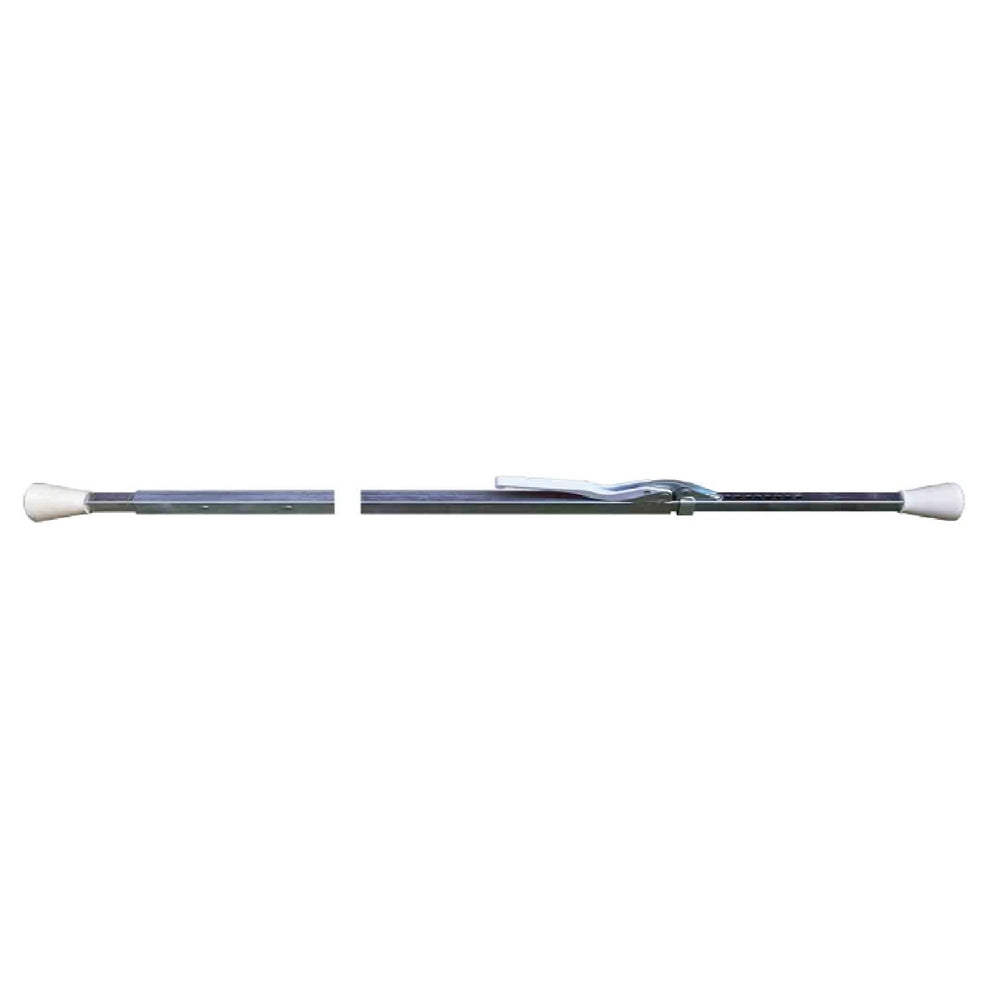 VR39-2852 Heavy-Duty Adjustable Jack Bar with Square Tube - Adjusts from 74" to 112.3", Square Tube Steel Jack Bar for Cargo Securing in Transport Vehicles