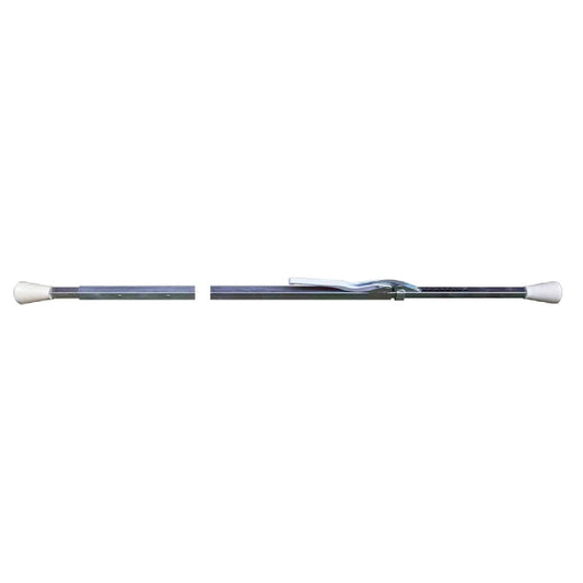 VR39-2852 Heavy-Duty Adjustable Jack Bar with Square Tube - Adjusts from 74" to 112.3", Square Tube Steel Jack Bar for Cargo Securing in Transport Vehicles