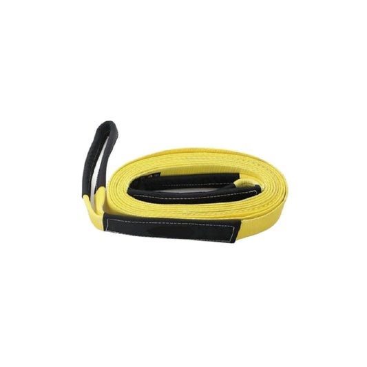 TS04LS-2020 2"x 30' Recovery Towing Strap w/reinforced Anti-abrasive Loops & Protective Sleeves,Load capacity 20,000 lb, Use for Emergency Towing Rope,  Winch Extension, Triple Reinforced Loops,Car Accessories