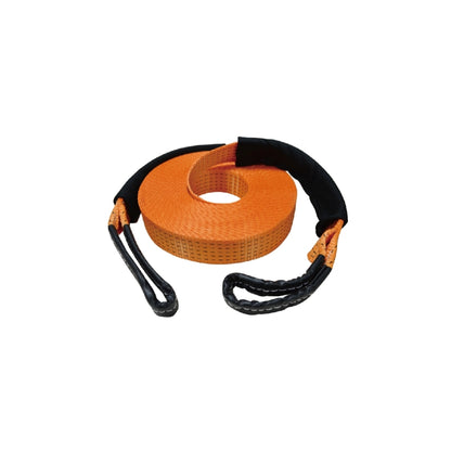 3" Recovery Towing Strap with Reinforced Loops & Protective Sleeves