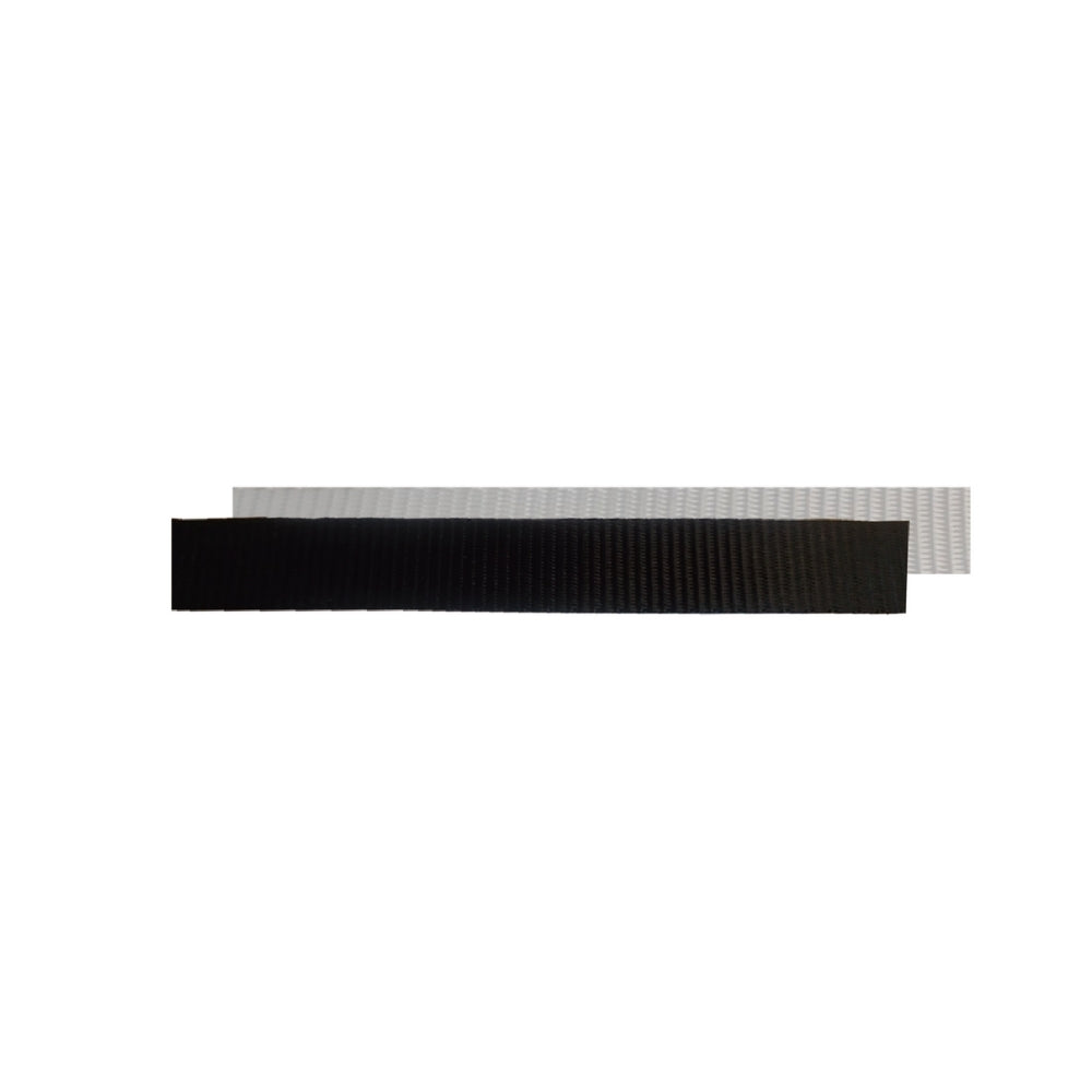 BW01-26K 1 Inch Tie Down Webbing -20,000 lbs Breaking Strength Specification High - Strength Cargo Securement Strap   Black