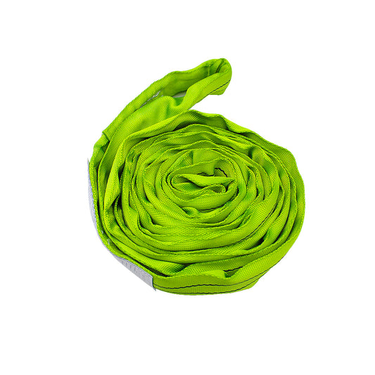 2'' X 4/6/9FT Polyester Endless Round Sling Rigging Lifting Straps, 6 Feet Length, 5,300 lb. Vertical Capacity, 10,600 lbs Basket