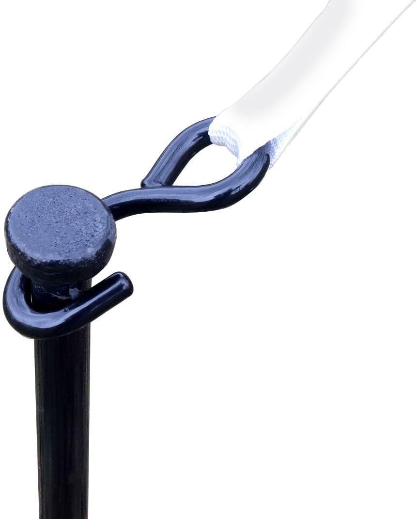TS04-515FH203WH02 15' Foot White Ratchet Strap with S-Hook | Polyester Tie Down | 2