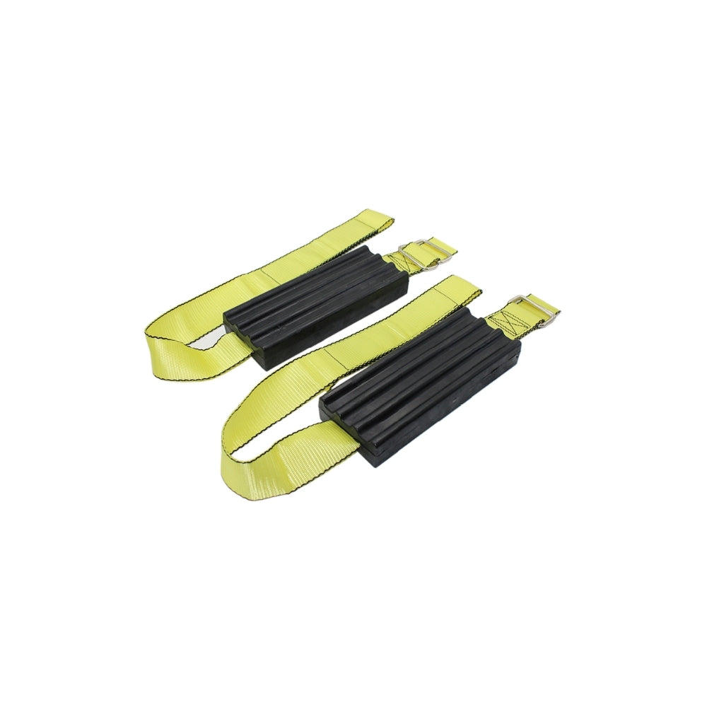 TS01-W59 Tire Traction Device for Cars & Small SUVs, Set of 2 - Anti Skid Emergency Tire Straps to Get Unstuck from Snow, Mud, & Sand - Snow Traction Mat or Tire Chain Alternative