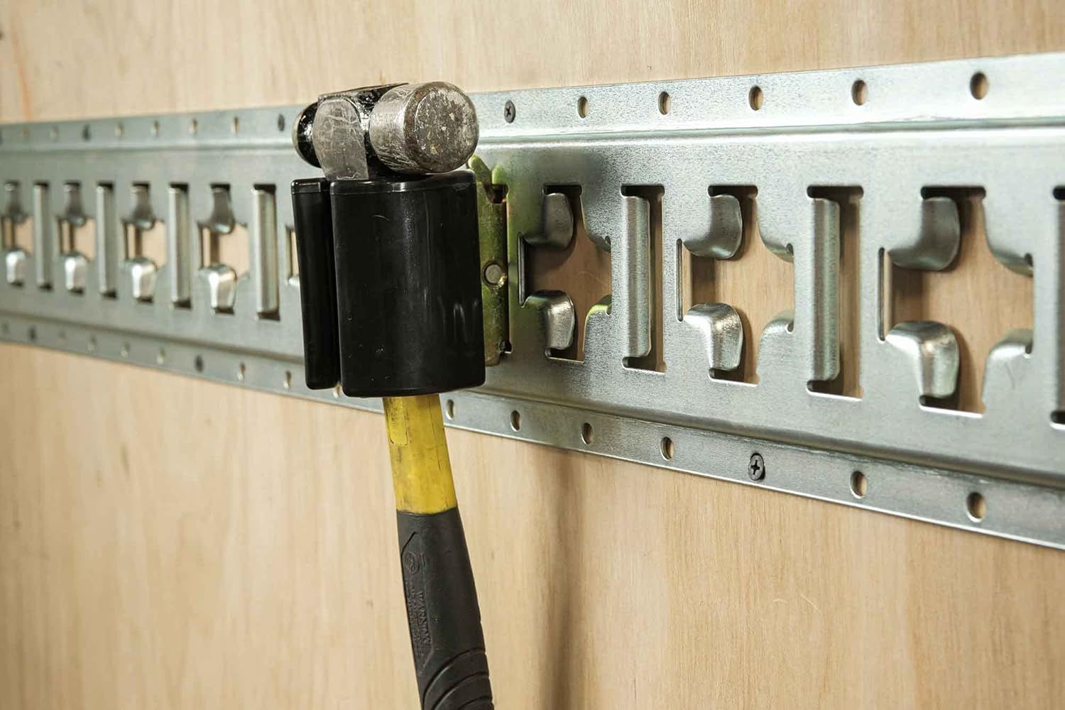 A10213TS E Track Tool Holders | E Track Accessories to Keep Shovels, Broom, Rakes, Tools in Enclosed Trailers, Trucks & Warehouses
