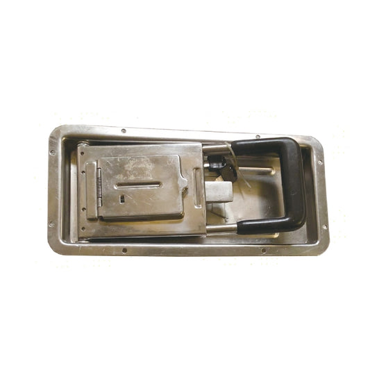 A10910 Metal Door Catch Holder T-Style Door Catch for Heavy Duty Steel Latch for Trailer