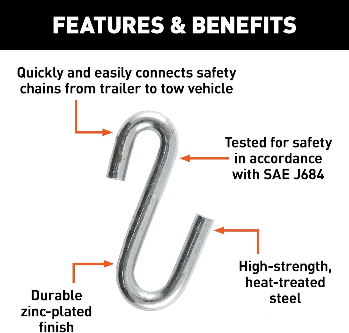 Safety Chain S-Hook Pan Glory