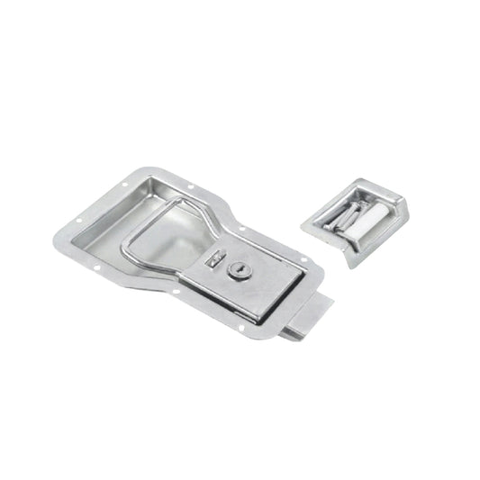 A10908 Metal Door Catch Holder T-Style Door Catch for Heavy Duty Steel Latch for Trailer