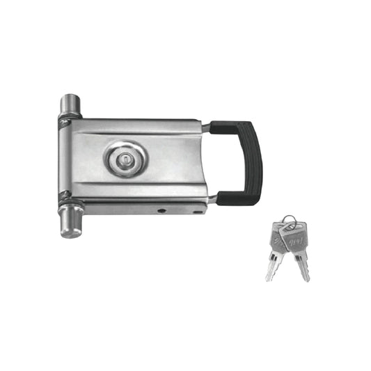 A10916 Truck Toolbox Stainless Steel Mirror Polished Push Latch - Suitable for Caravan, Truck with Keys