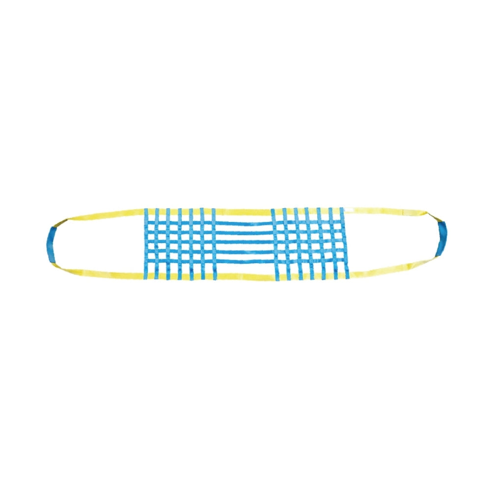 Flat Nylon Sling Hoisting Net for Construction Rigging Moving Towing Hoisting Work Gear, Safety Lifting Net Straps,Customized size available/ Lifting Connectors available