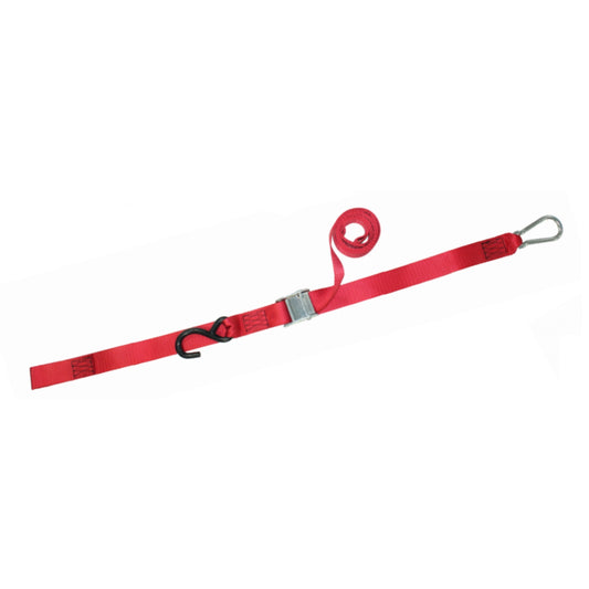 Cam Buckle Strap W/ 1 Fully Coated S Hook, Quick Link Hook
