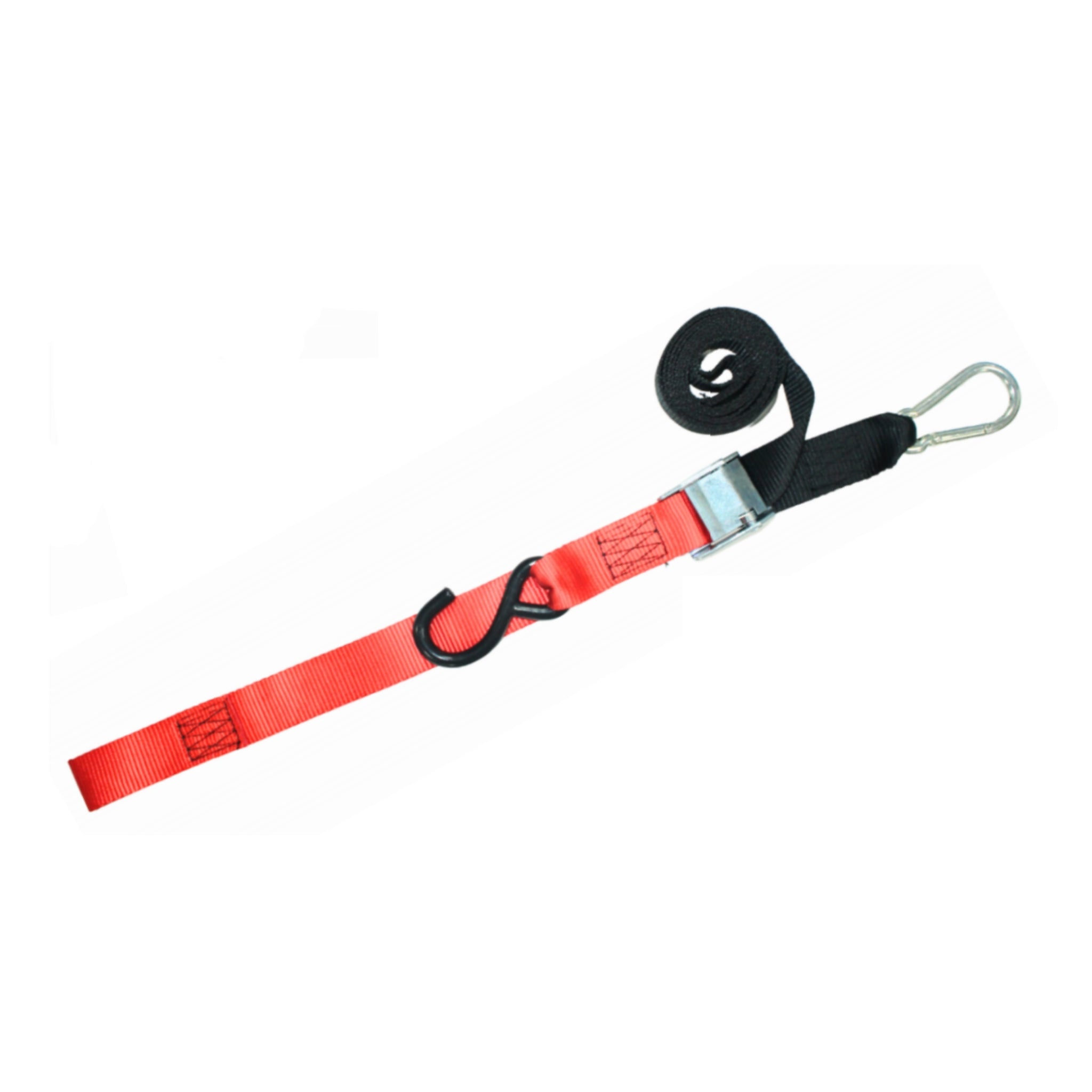 Cam Buckle Strap W/ 1 Fully Coated S Hook + Quick Link Hook