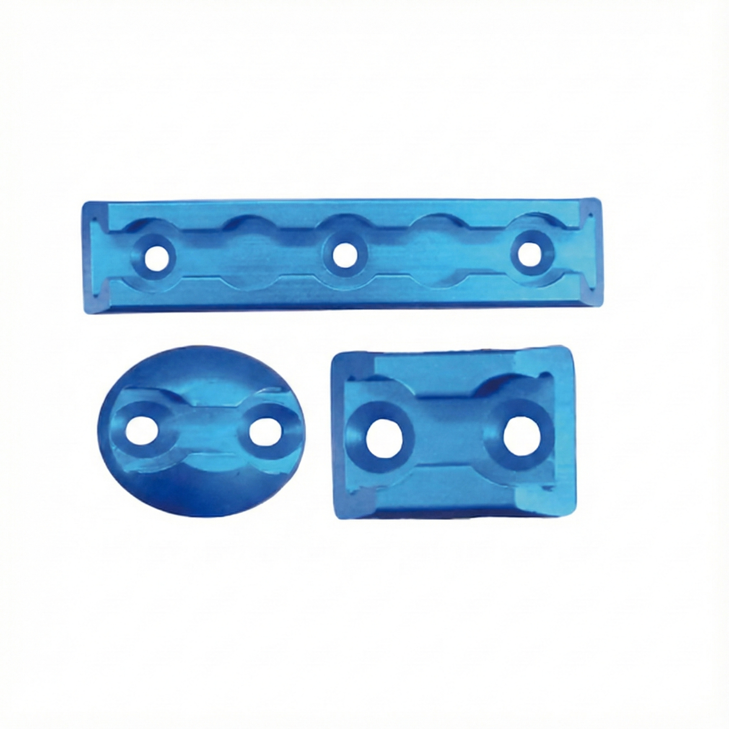 Anclajes de aluminio para rieles en L