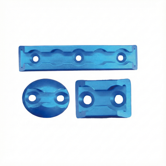 Anclajes de aluminio para rieles en L