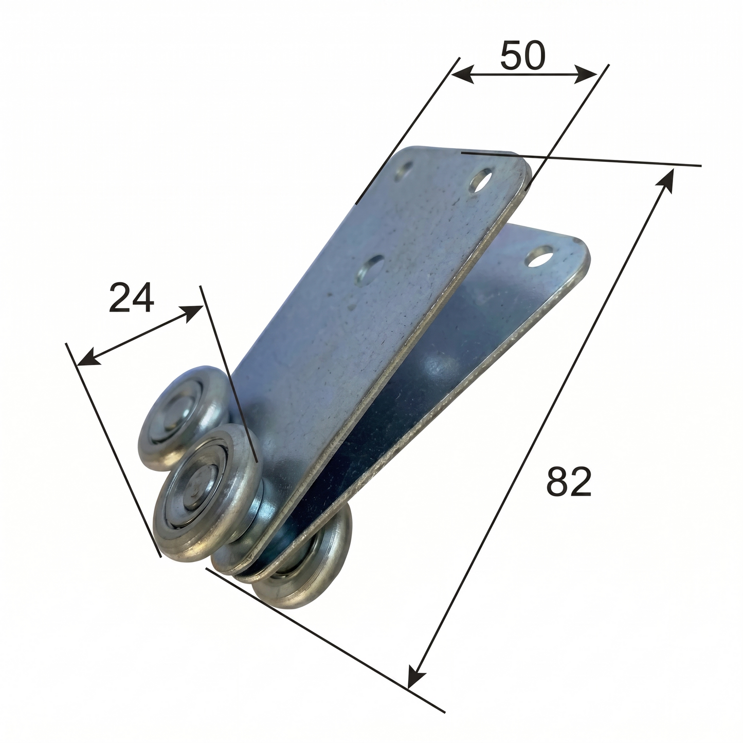 U-Bracket Double Curtain Roller by Pan Glory
