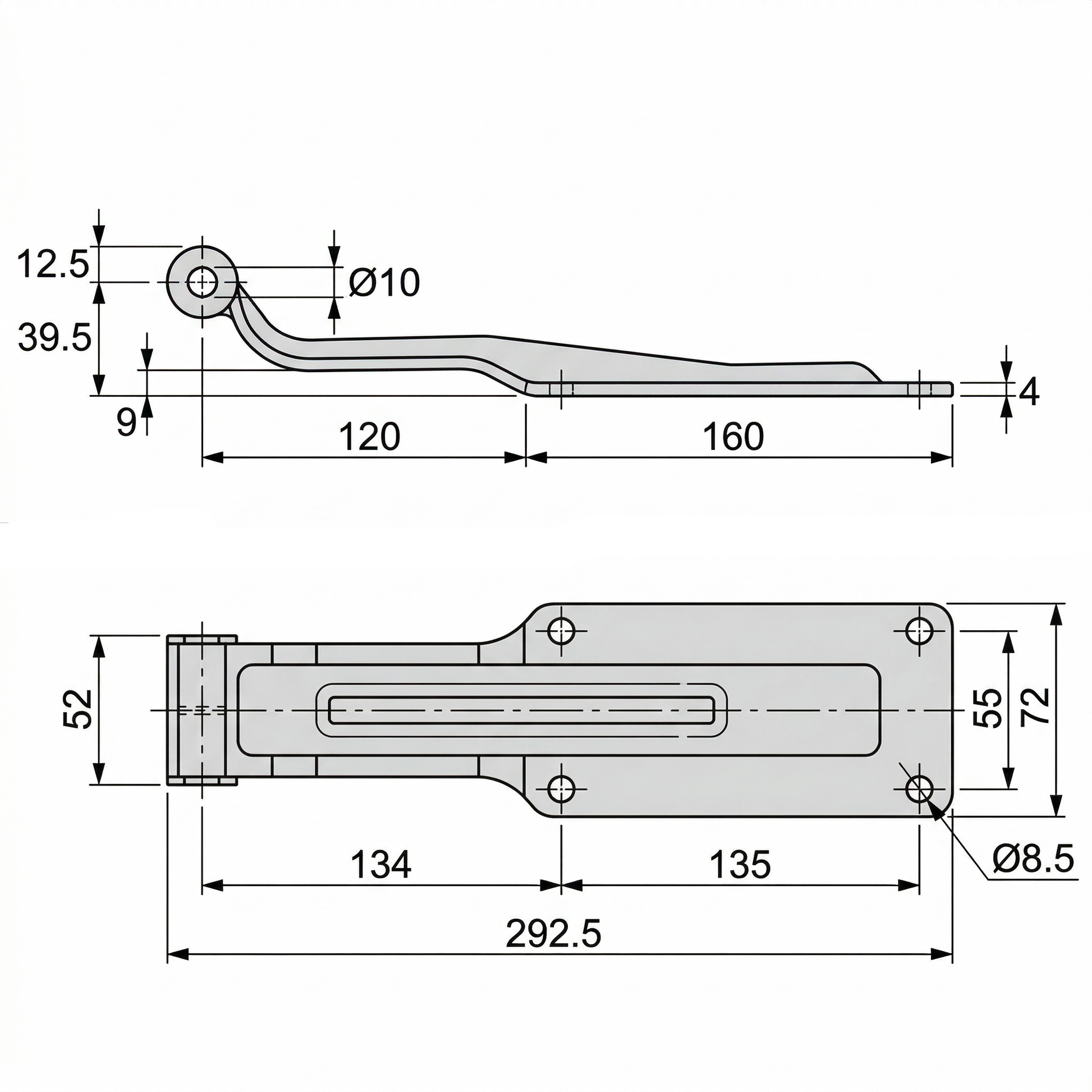 270° & 180° Opening Door Hinge Pan Glory