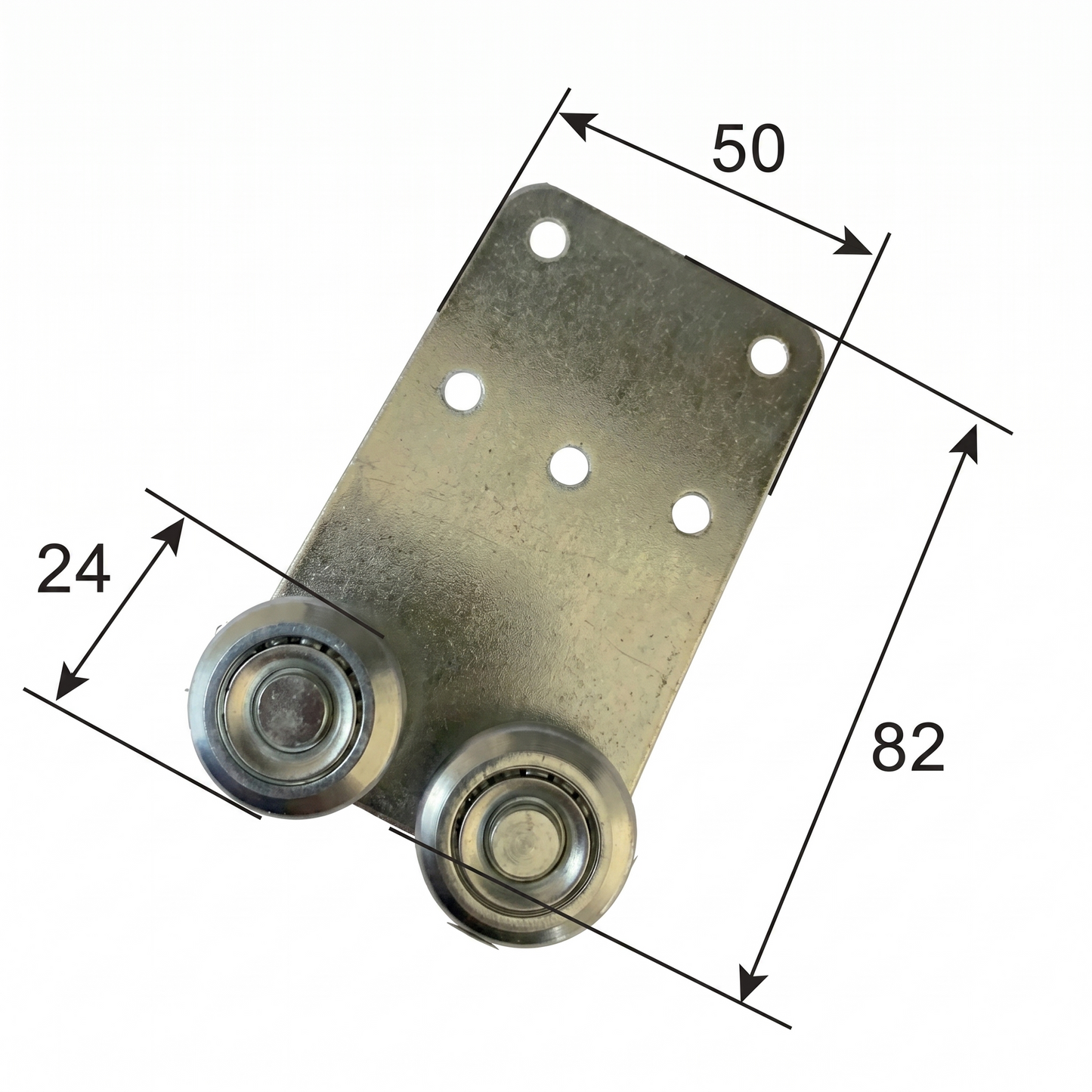 U-Bracket Double Curtain Roller by Pan Glory