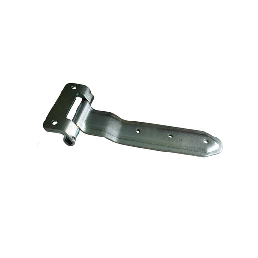 A13001-12 12"Soft Close Tee Hinge, T Strap Hinge Zinc Alloy T Hinge for Toolbox, Car Door Repair