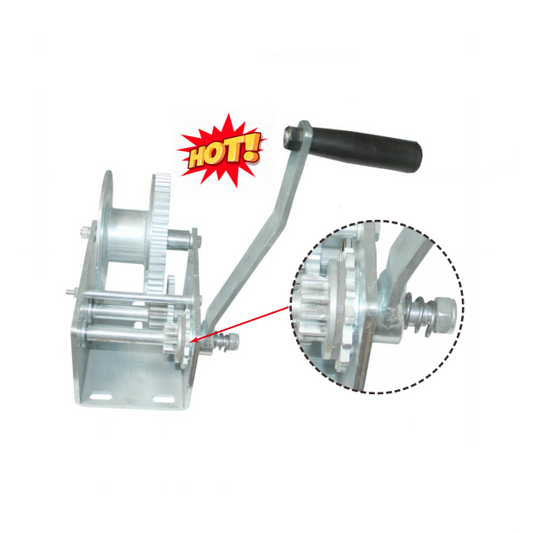 3-Way Hand Winch with Auto Brake